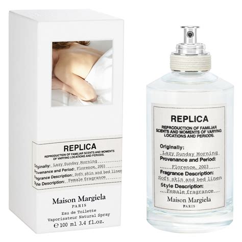 replica linen perfume|’REPLICA’ Lazy Sunday Morning .